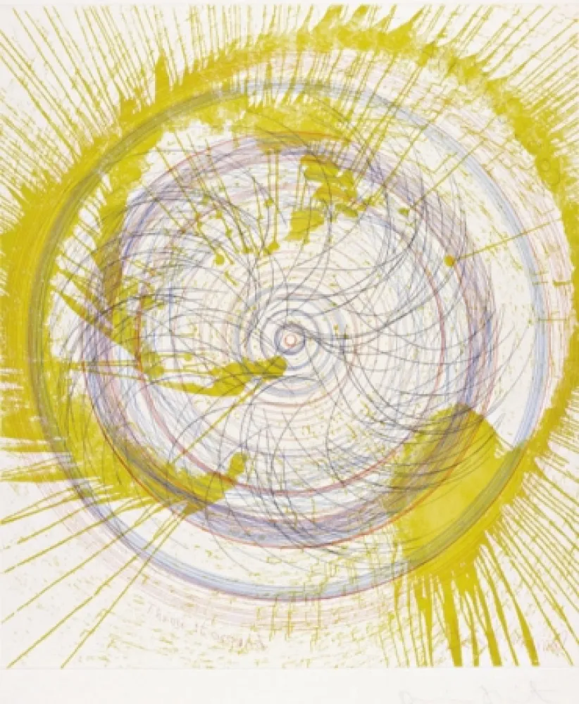 エッチング Hirst - In a Spin, the Action of the World on Things, volume II