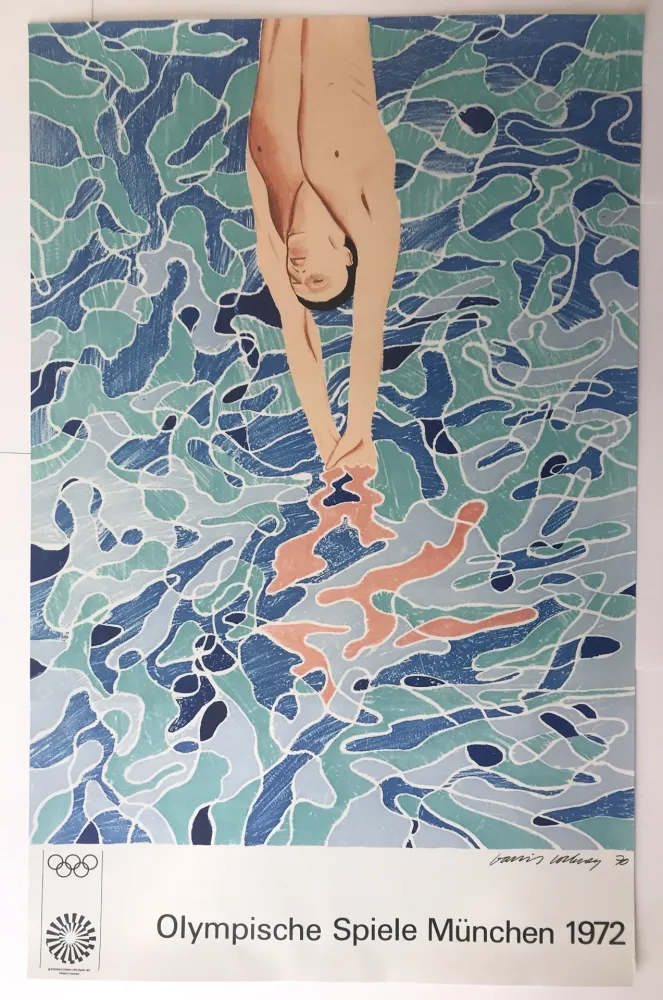 掲示 Hockney - Olympische Spiele München