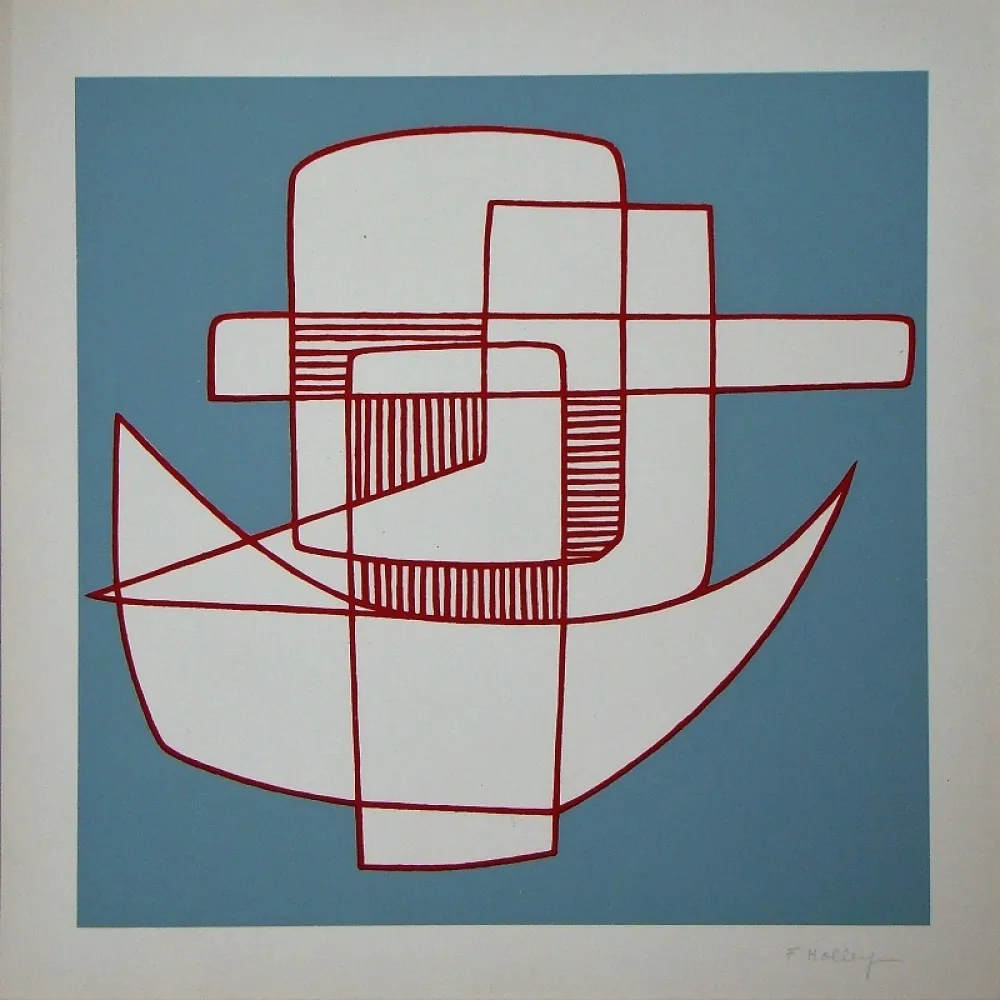 リトグラフ Holley - Sans titre