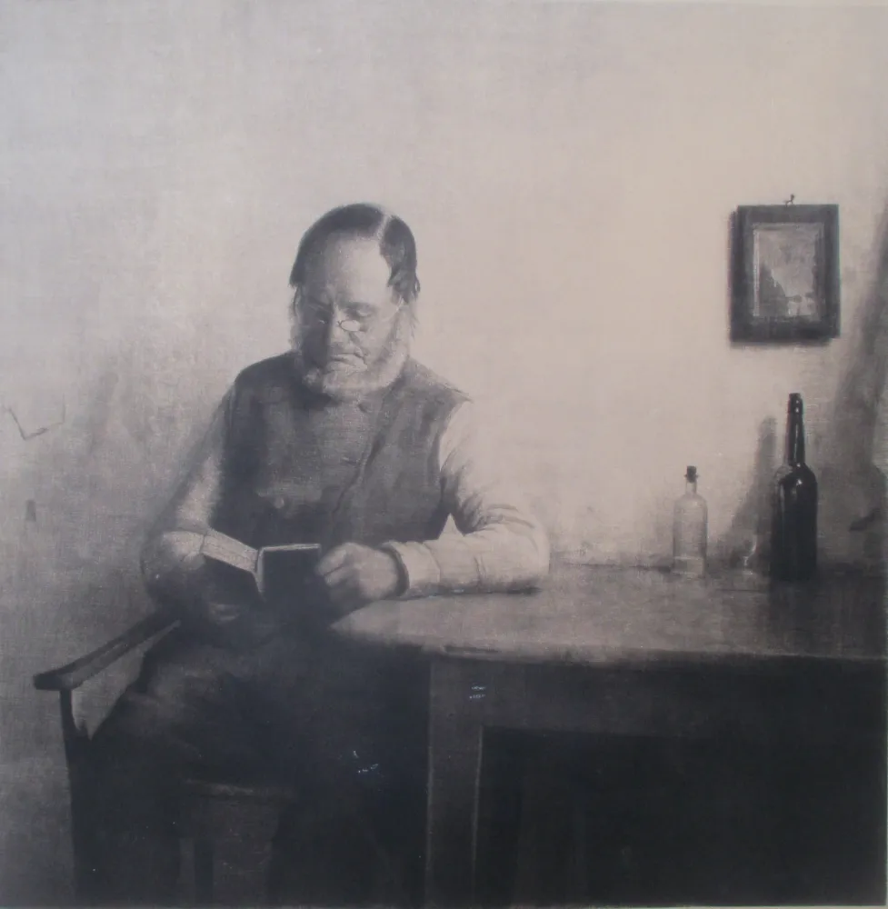 メゾチント彫法 Ilsted - Hendrik