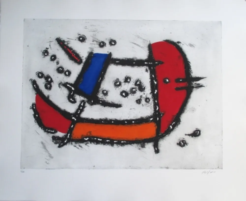 彫版 Jacobsen - La Seine - Bateau Mouche