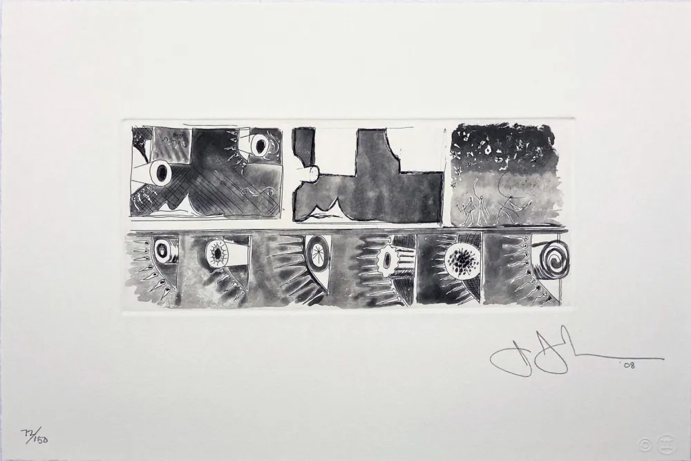 アクチアント Johns - Untitled from the Artist for Obama Portfolio