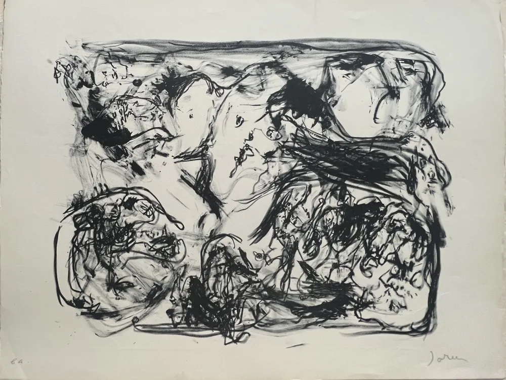 リトグラフ Jorn - Composition, Exemplaire d'artiste. EA