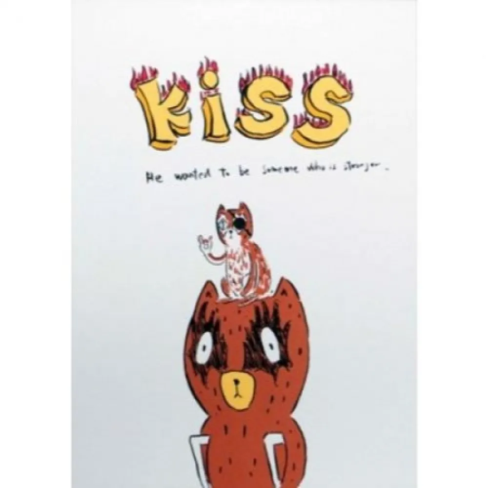 リトグラフ Kaga - Kumacchi wanted to be someone else