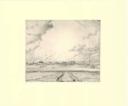 彫版 Kätelhön - Blick von Mechtenberg