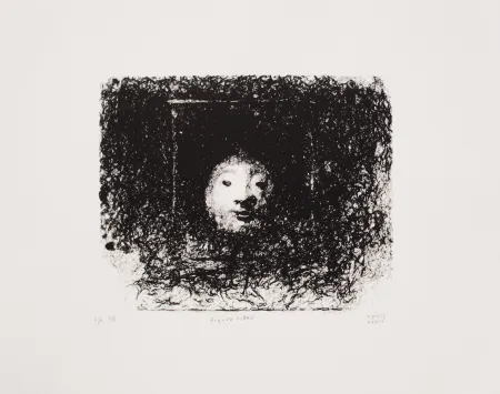 リトグラフ Kern - Figure libre