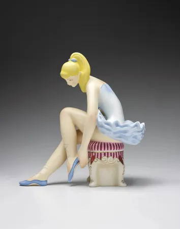 多数の Koons - Seated Ballerina