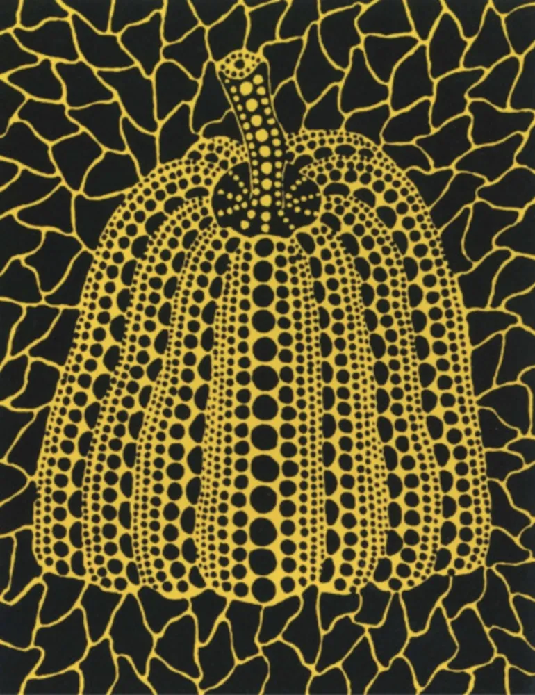 シルクスクリーン Kusama - Pumpkin (S)