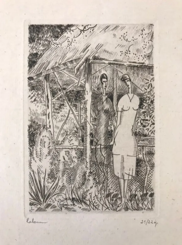 彫版 Laboureur - La tonnelle rustique 