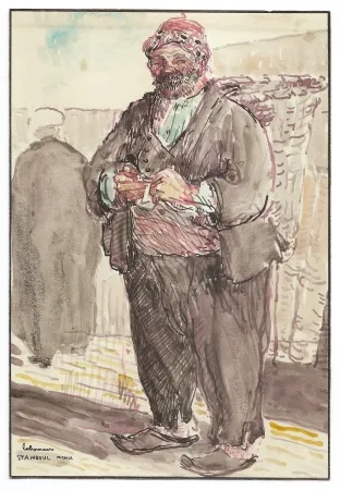 技術的なありません Laboureur - Le portefaix à Stamboul (Porter, Istanbul)
