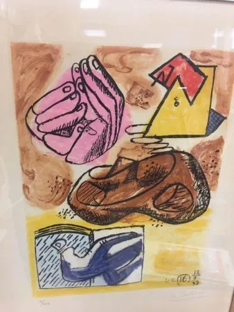 エッチング Le Corbusier - Unite