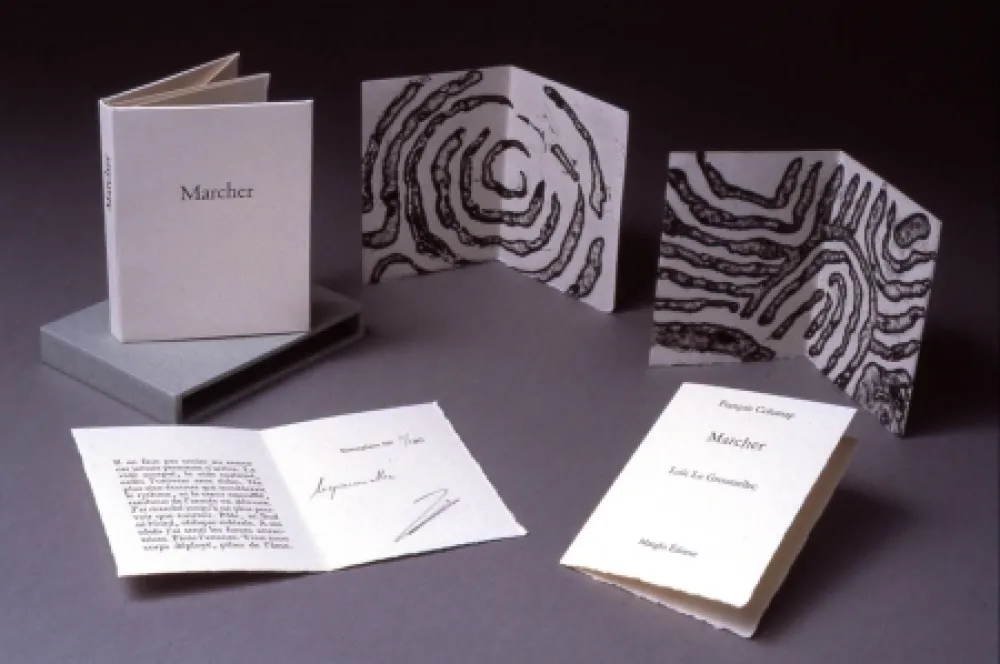 エッチング Le Groumellec - Marcher