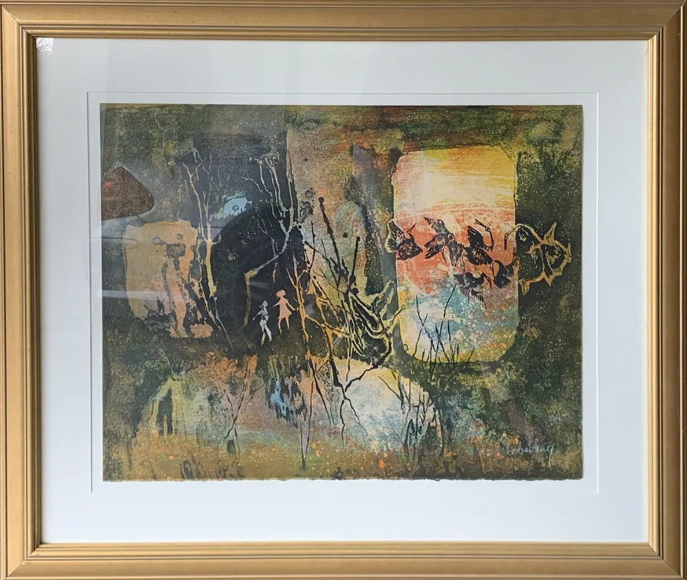 彫版 Lebadang - Abstract Forrest