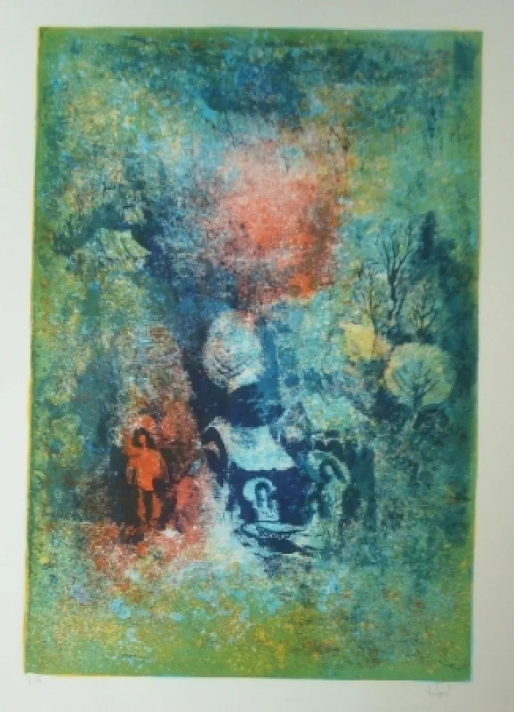 リトグラフ Lebadang - Personnage