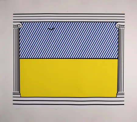 シルクスクリーン Lichtenstein - Liberté, 1990