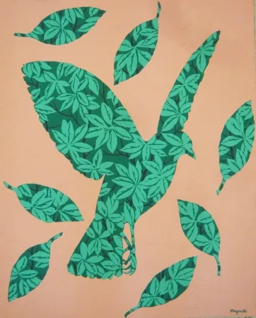 シルクスクリーン Magritte - Sans titre