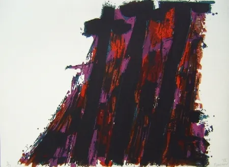 リトグラフ Manessier - Composition IX