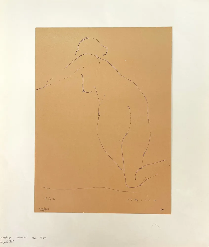 技術的なありません Marini - Prospetto 1944