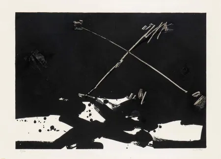 シルクスクリーン Millares - Torquemada