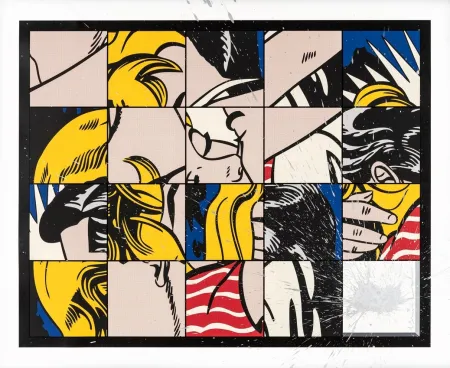 シルクスクリーン Mr Brainwash - Frankenstein