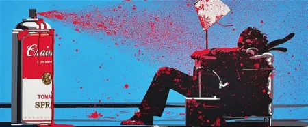 シルクスクリーン Mr Brainwash - Max Spray