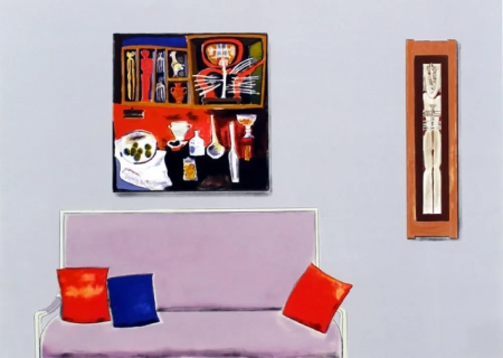 リトグラフ Nhlengethwa - Tribute ti Cecil Skotnes