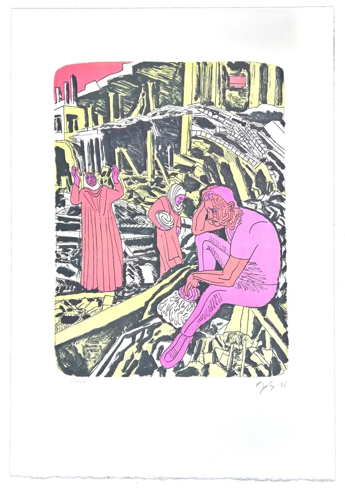 リトグラフ Nørgaard - Mémoire d'outre tombe 4