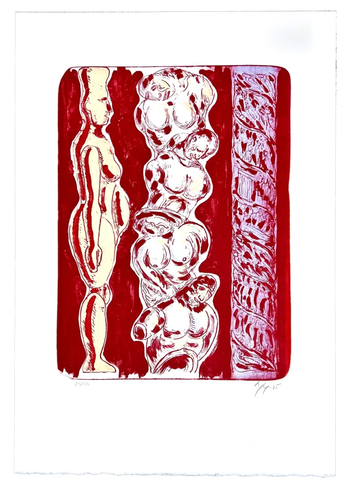 リトグラフ Nørgaard - Mémoire d'outre tombe 6