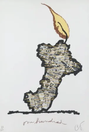 シルクスクリーン Oldenburg - Centennial Print for the Judson Memorial Church