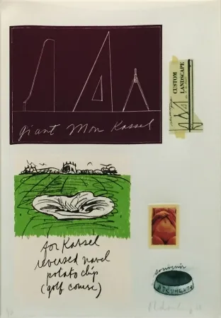 リトグラフ Oldenburg - NOTES (KASSEL)