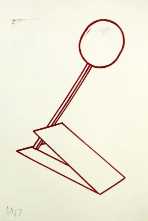 多数の Oldenburg - Untitled Rubber Stamp Print