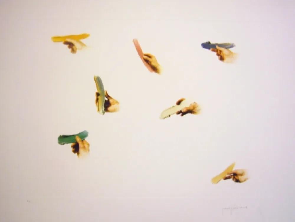 リトグラフ Perejaume - Expo 92