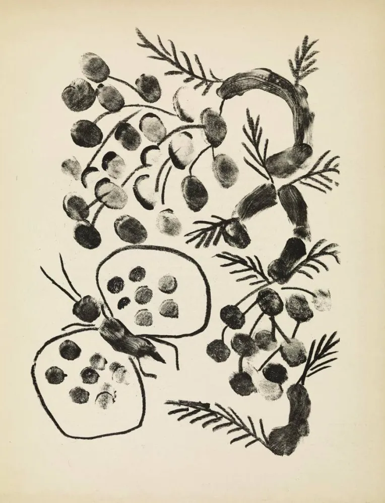 リトグラフ Picasso - De mémoir d'homme, Planche VIII