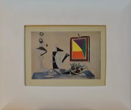リトグラフ Picasso - Still Life (Nature morte au miroir)