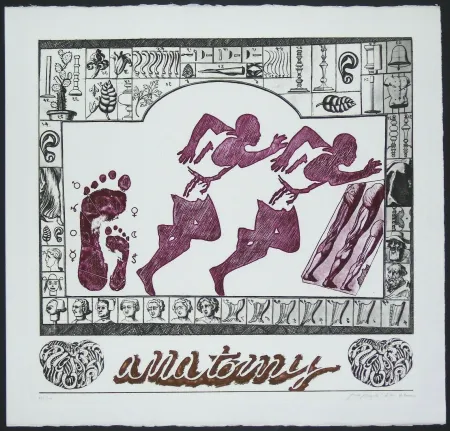 彫版 Pozzati - Anatomy