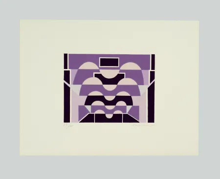 シルクスクリーン Radice - Tutta intera