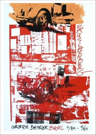 シルクスクリーン Rauschenberg - Galerie Beyeler