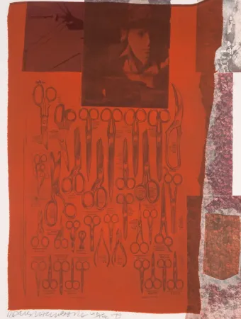 オフセット Rauschenberg - More Distant Visible Part of the Sea, from Suite of Nine Prints