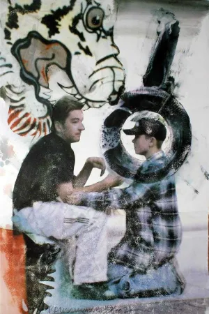 リトグラフ Rauschenberg - One lioner