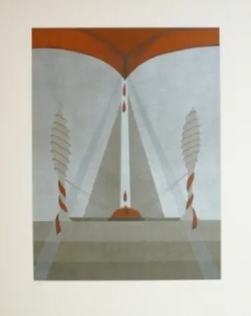 リトグラフ Riera - Tribut 5