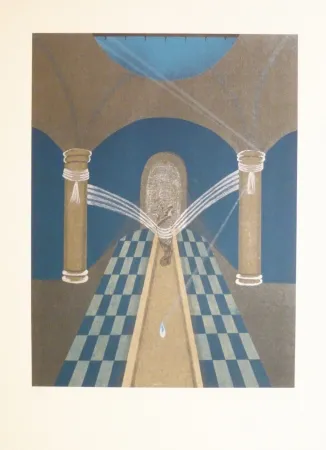 リトグラフ Riera - TRIBUT 9