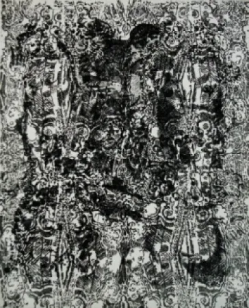 エッチングと　アクチアント Rouan  - Selon ses faces 2