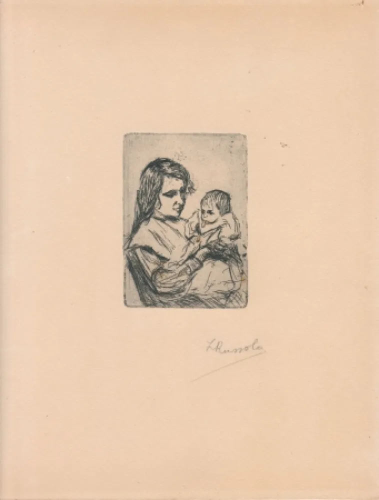 技術的なありません Russolo - MATERNITÀ (Maternity) 