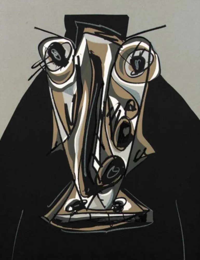 リトグラフ Saura - Melanchton III