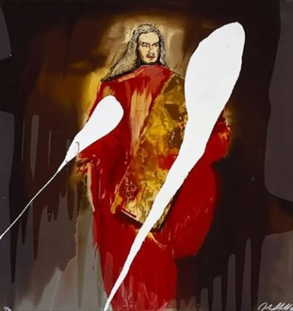 シルクスクリーン Schnabel - Xavier Mascaro