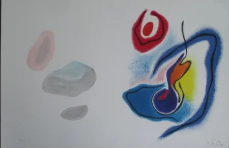 リトグラフ Singier - Blason du corps blessé