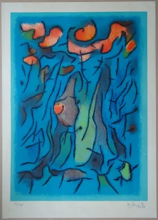 リトグラフ Singier - Composition