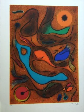 リトグラフ Singier - Sans titre