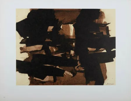 オフセット Soulages (After) - Composition #11
