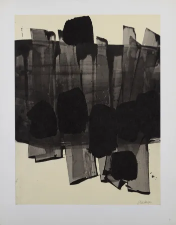 オフセット Soulages (After) - Composition #9